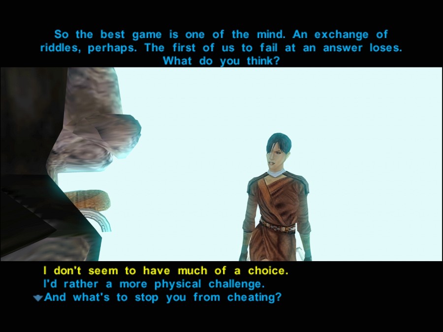 The mysterious box. I love this Hobbit reference. : r/kotor