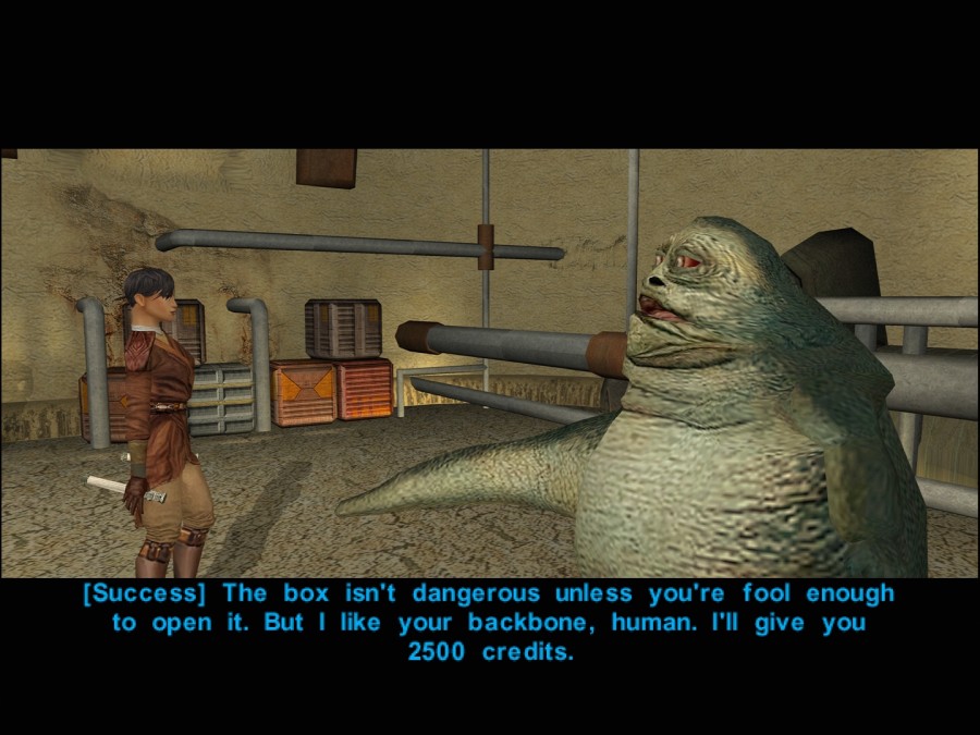 Star wars:KOTOR - Episode 62 : Mysterious box 