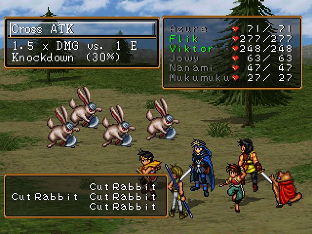 Double Beat Rune Suikoden 2 Gameshark