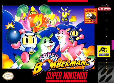 Super Bomberman 3  Super nintendo, Gaming console, Some games