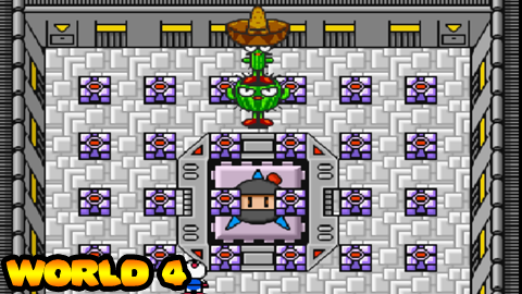 Super Bomberman 3: Normal Game: Final Boss & Ending (Bagura's Last  Stand?) 