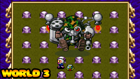 Super Bomberman 4 - All Bosses 