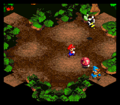 super mario rpg forest maze secret