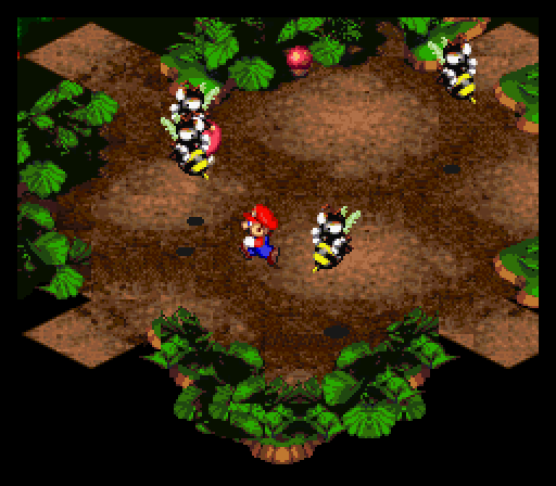 Super Mario RPG gameplay