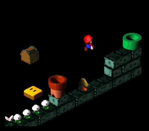 super mario rpg pipe vault