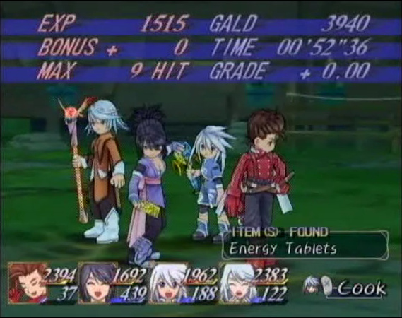 tales of symphonia colette moves
