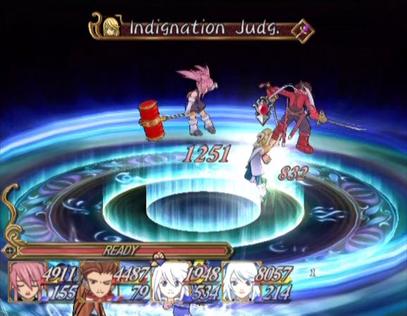 tales of symphonia chronicles judgement effect