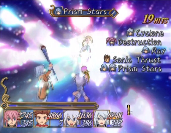 tales of symphonia chronicles judgement effect