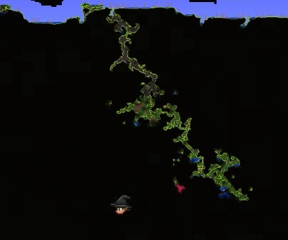 terraria mod right click map teleport