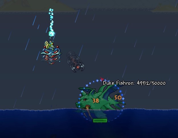 Terraria TODOS os Drops dos Bosses - Duke Fishron