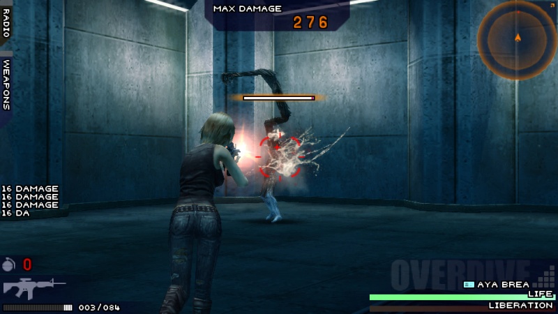 The 3rd Birthday, PARASITE EVE 3, La última aventura de AYA BREA, Gameplay, PSP