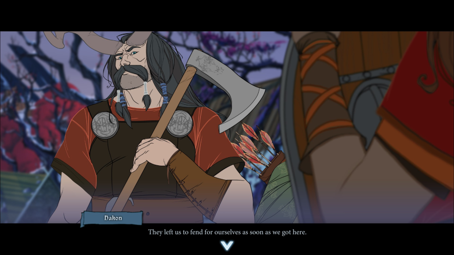 The Banner Saga - Folka - This brawny shieldmaiden has impressed