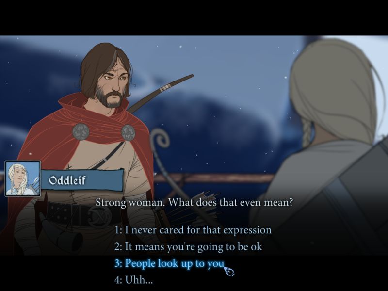 The Banner Saga - Folka - This brawny shieldmaiden has impressed