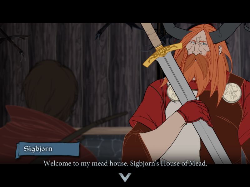 The Banner Saga - Folka - This brawny shieldmaiden has impressed