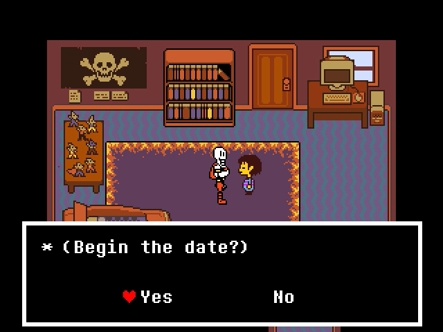 Undertale Part #12 - Dating Start!