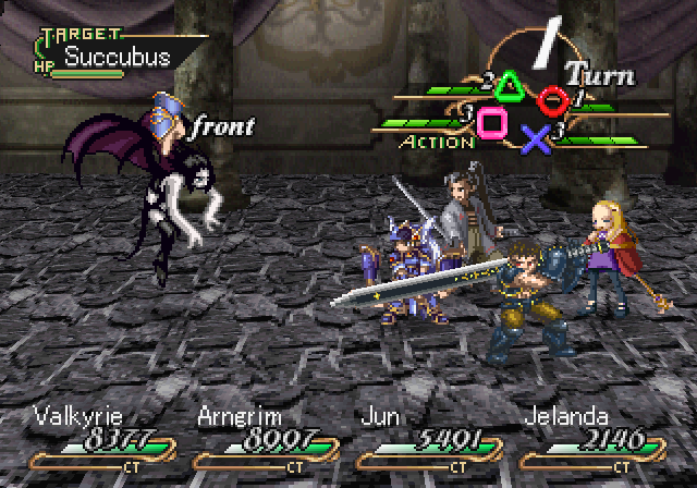 valkyrie profile gameplay