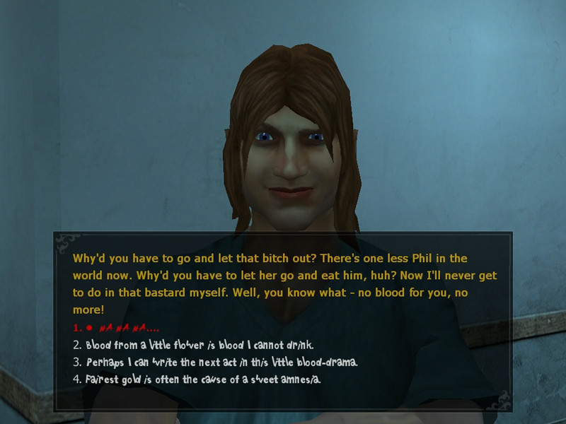 Bloodlines 2's dialogue system looks more subtle than the original