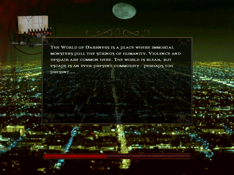 save the world, lose the girl — Vampire the Masquerade Bloodlines Loading  Screens