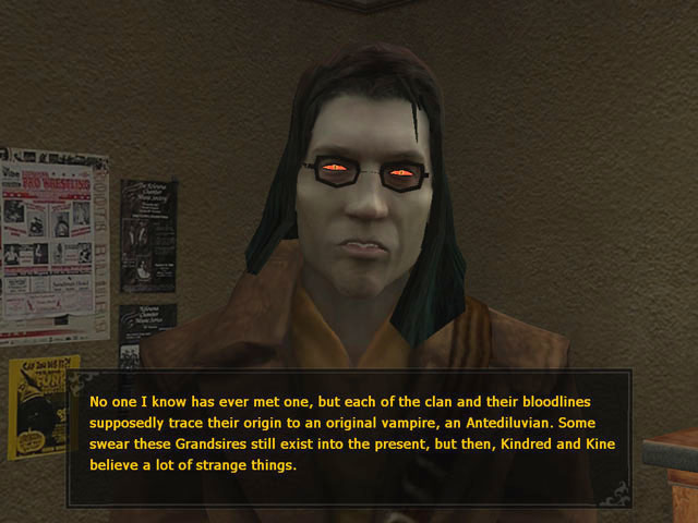 Did you guys know Arc had a cameo in a vampire the masquerade