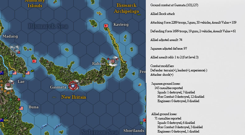 War in the Pacific Part #422 - Operational Report: 01/02/43