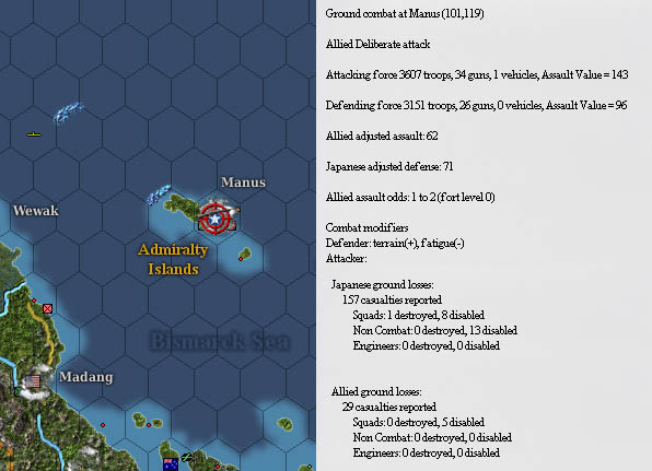 War in the Pacific Part #716 - Operational Report: 22/11/43