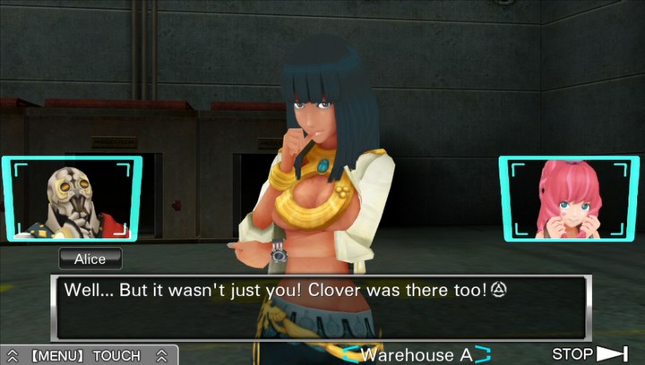 VLR Zero Escape main characters Clover, K Alice Zero III third