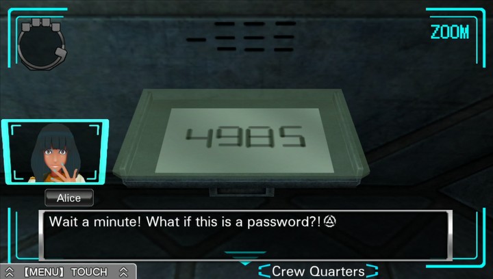 Zero Escape: Virtue's Last Reward - Crew Quarters Walkthrough