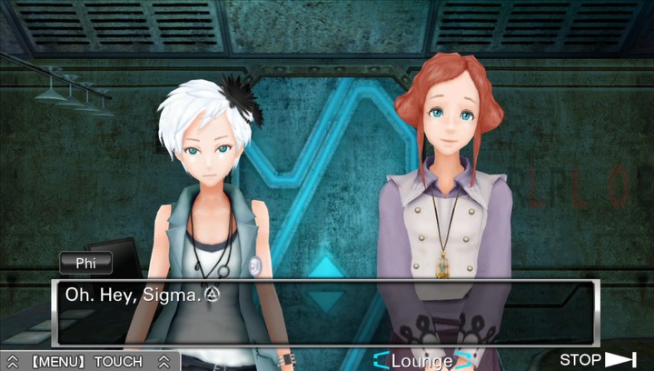 VLR Zero Escape main character Sigma Phi